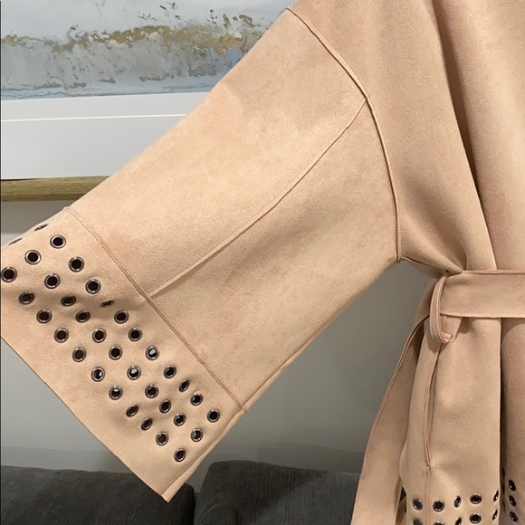 M Zara Faux Suede Kimono - Picture 9 of 12